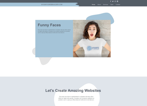 Funny Faces Template